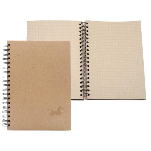 7" x 9" ALL KRAFT Recycled Spiral Journal Notebook