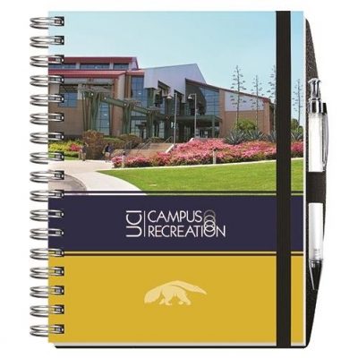 Gloss Cover Journals w/100 Sheets & Pen (6 1/2" x 8 1/2")