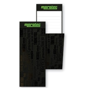 Large Paper TucNotes™ Classic Notepad (3"x7")