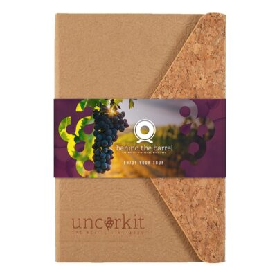 Cork & Craft™ Journal w/ Full-Color Graphic Wrap (5.5"x8.5")-1