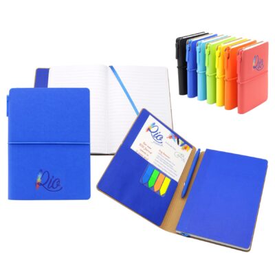 Special Offer ! RIO Journal - Soft touch and colorful bookbound journal with Matching Pen