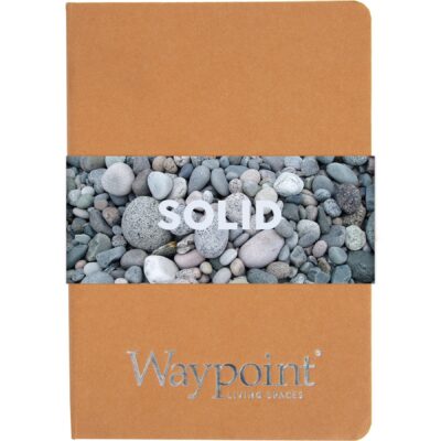 Washable Kraft™ Journal w/Full Color GraphicWrap (5.5"x8.25)