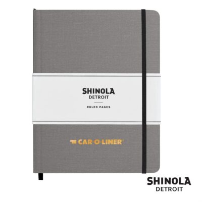 Shinola® HardCover Journal - (L) 7"x9" Light Gray-1