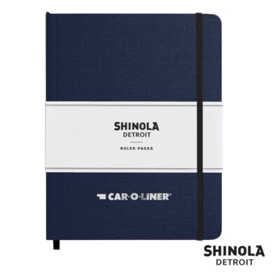 Shinola® HardCover Journal - (L) 7"x9" Navy Blue-1
