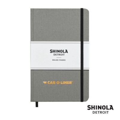 Shinola® HardCover Journal - (M) 5¼"x8¼" Light Gray-1