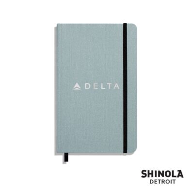 Shinola® SoftCover Journal - (M) 5¼"x8¼" Harbor Blue-1