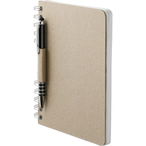 6" x 7.5" Recycled Cardboard Spiral JournalBook®-2