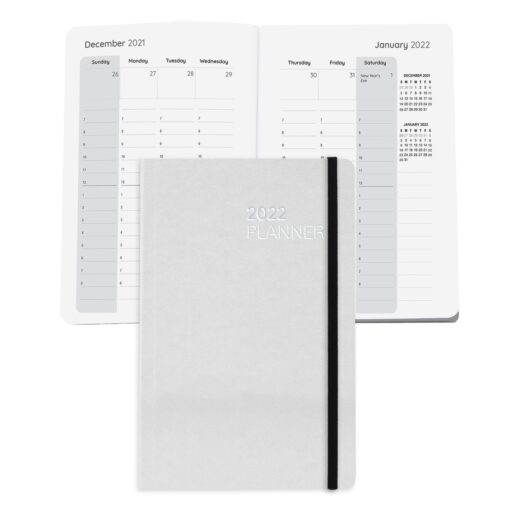 Boardroom Faux Leather Perfect Bound Weekly Planner Journal Book-2