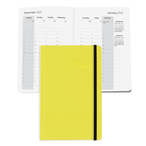Boardroom Faux Leather Perfect Bound Weekly Planner Journal Book-3