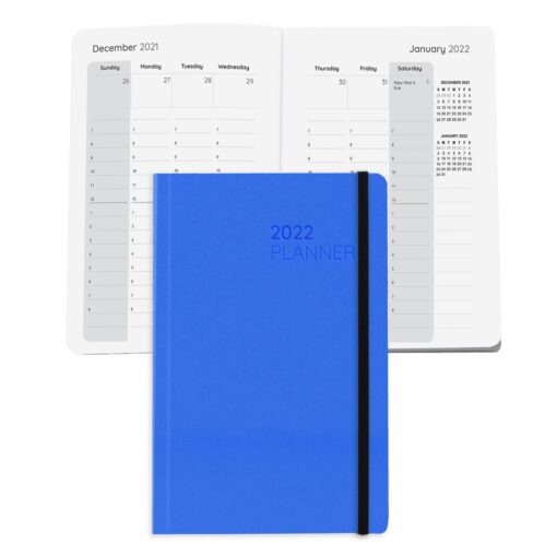 Boardroom Faux Leather Perfect Bound Weekly Planner Journal Book-7