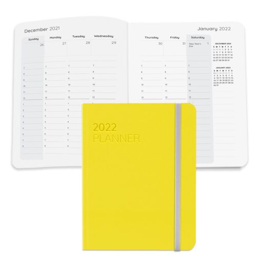 Boardroom Faux Leather Perfect Bound Weekly Planner Journal Book-3