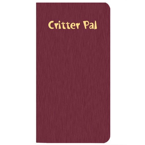 Critter Pal-Pet Information Journal/ Shimmer Covers-3