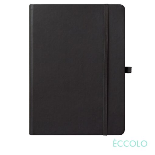 Eccolo® Cool Journal - (L) 7"x9¾" Black-2