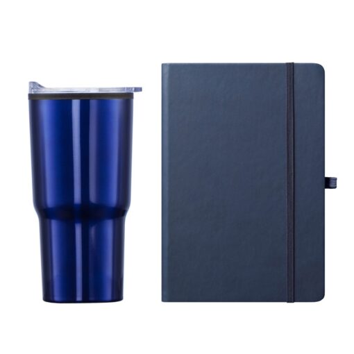 Eccolo® Cool Journall/Bexley Tumbler Gift Set - Blue-2