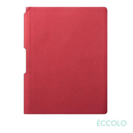 Eccolo® Groove Journal - (M) 5¾"x8¼" Red-2