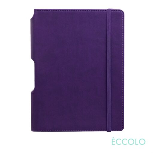 Eccolo® Tempo Journal - (M) 5¾"x8¼" Purple-2