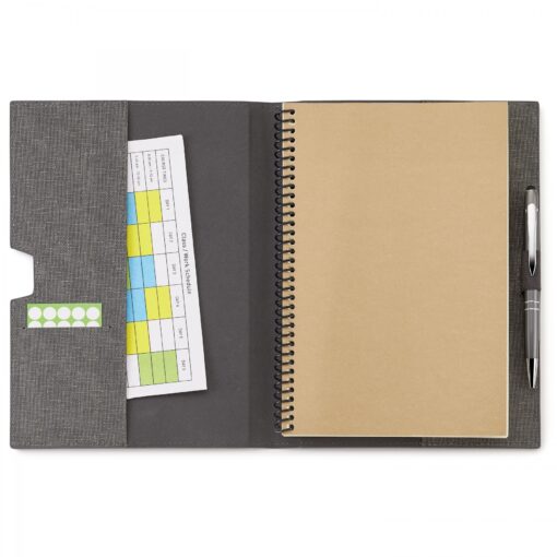 Linen Refillable Hard Cover Journal Combo-9