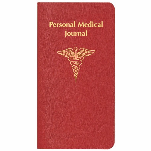 Personal Medical Journal w/ Leatherette Cover-6