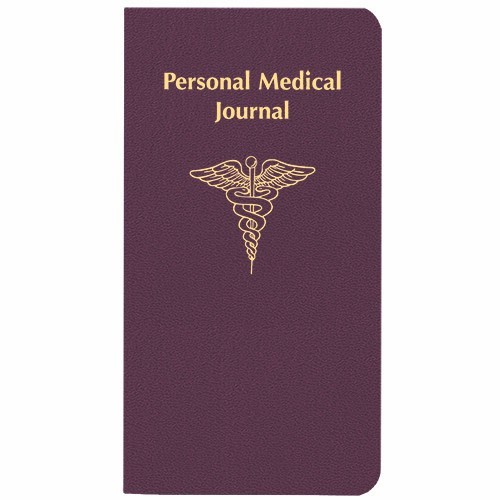 Personal Medical Journal w/ Leatherette Cover-8