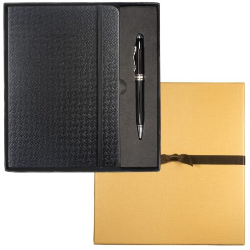 Textured Tuscany™ Journal & Executive Stylus Pen Set-2