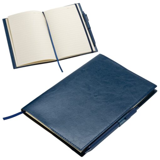 Conclave Refillable Leatherette Journal with Pen-10