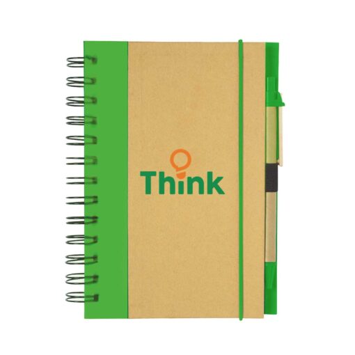 Eco Hardcover Journal and Pen-4