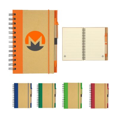 Eco Hardcover Journal and Pen-1