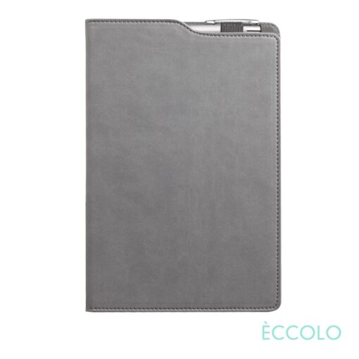 Eccolo® Soca Journal/Clicker Pen - (M) Gray-2