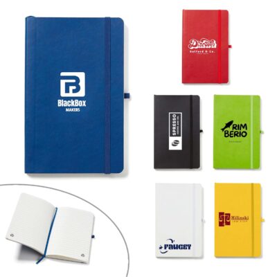Eco Flex Journal Notebook w/Pen Loop-1