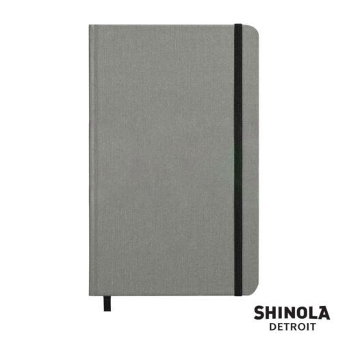 Shinola® HardCover Journal - (M) 5¼"x8¼" Light Gray-2
