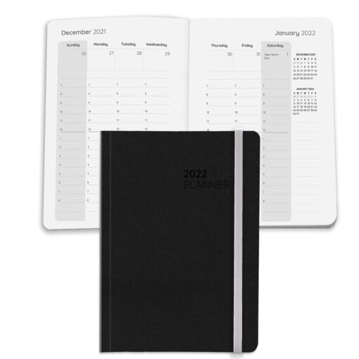 Senzabrite Faux Leather Perfect Bound Weekly Planner Journal Book-5