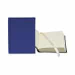 Custom 3" x 4" Leather Bookbound Journal - 8