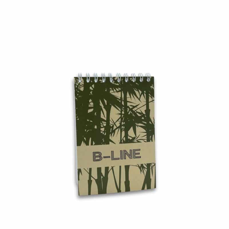 Custom 3.5" x 5" B Line Small Spiral Journal