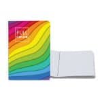 Custom 3.5" x 5" Full Color Commuter Stitched Journal - 3