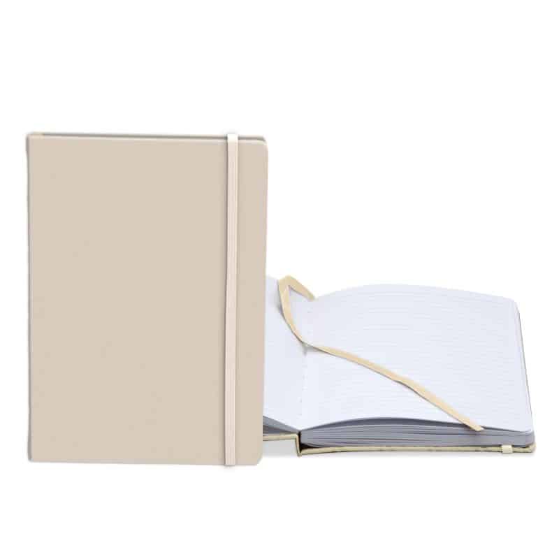 Custom 5" x 7" Everest Senzabrite Faux Leather Hardcover journal - 6
