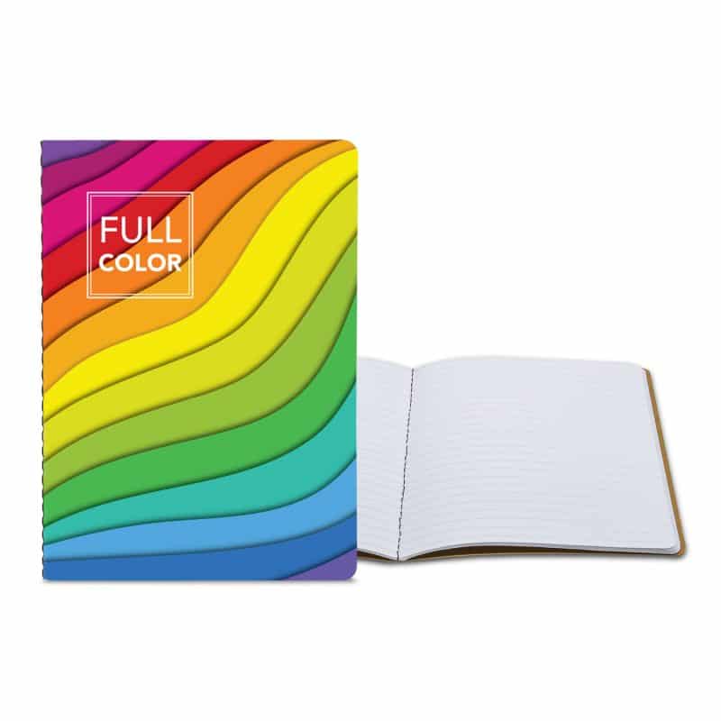 Custom 5" x 7" Full Color Commuter Stitched Journal - 2
