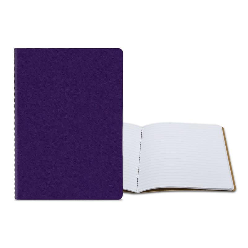 Custom 5" x 7" Senzabrite Stitched Commuter Journal - 4