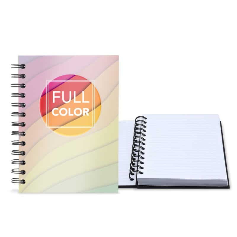 Custom 5" x 7" Window Spiral Journal - 2