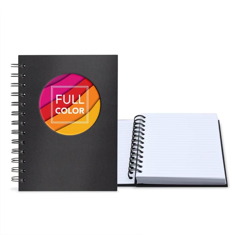 Custom 5" x 7" Window Spiral Journal - 5