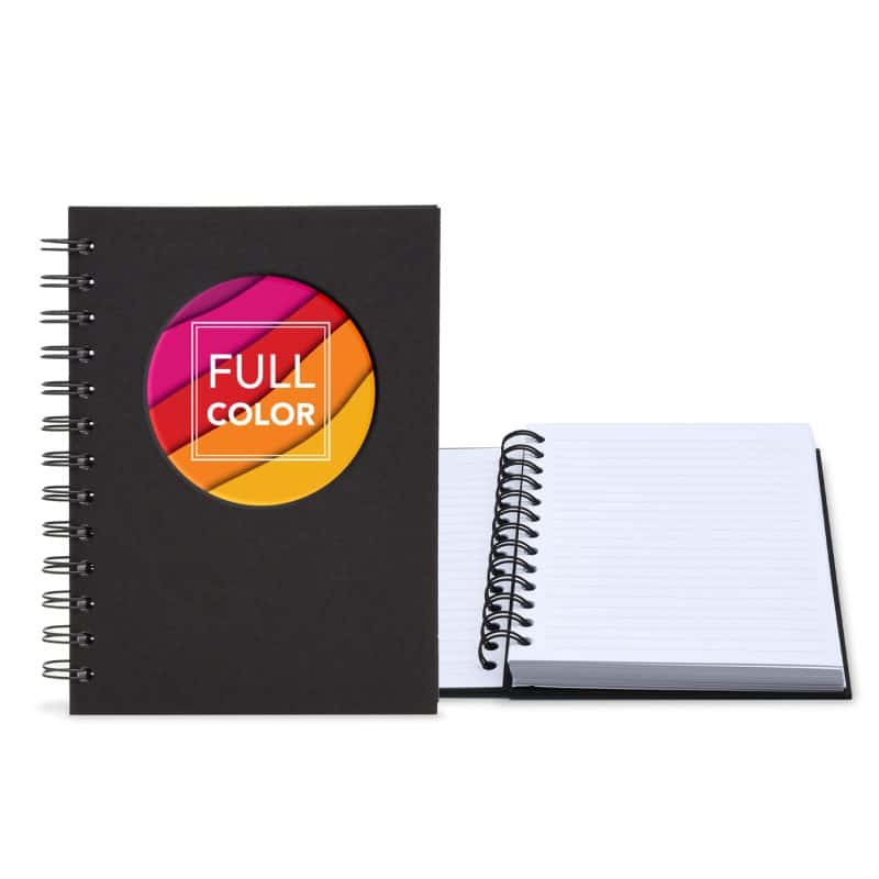 Custom 5" x 7" Window Spiral Journal - 6