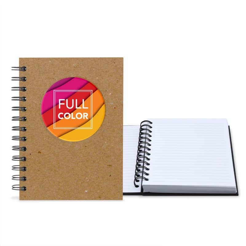 Custom 5" x 7" Window Spiral Journal - 7