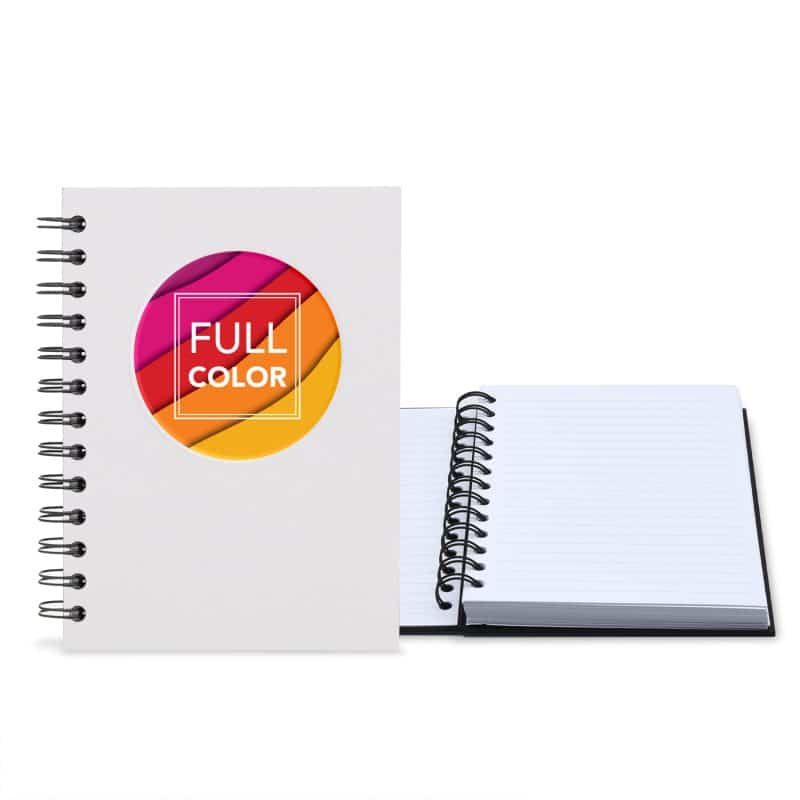 Custom 5" x 7" Window Spiral Journal - 8
