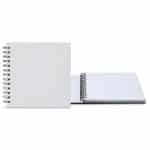 Custom 7" x 7" Full Color Laminated Spiral Journal - 2