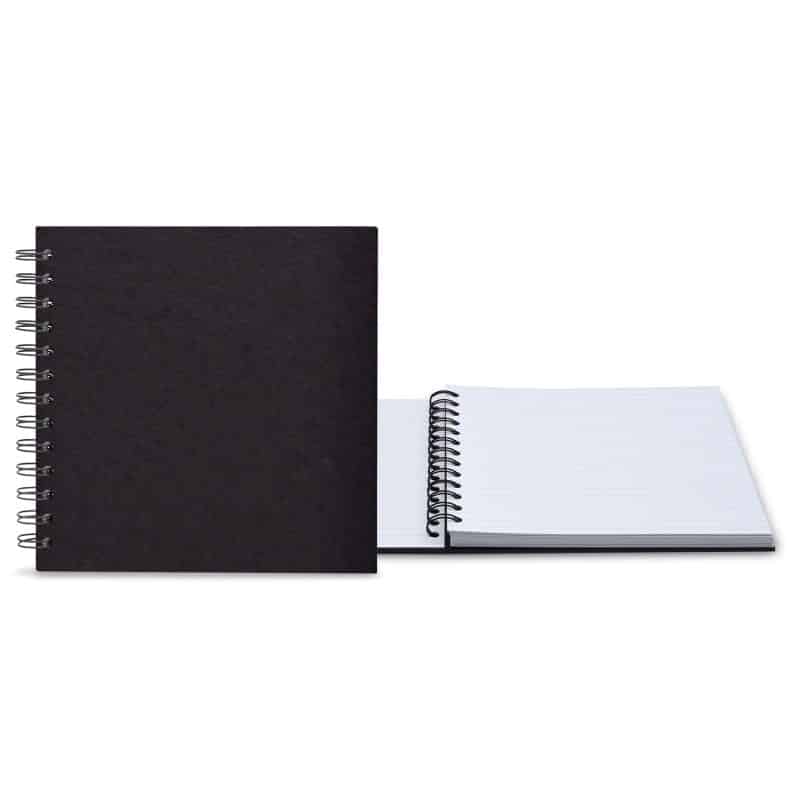 Custom 7" x 7" Recycled Spiral Journal - 1