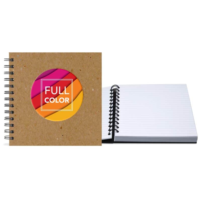 Custom 7" x 7" Window Spiral Journal - 1