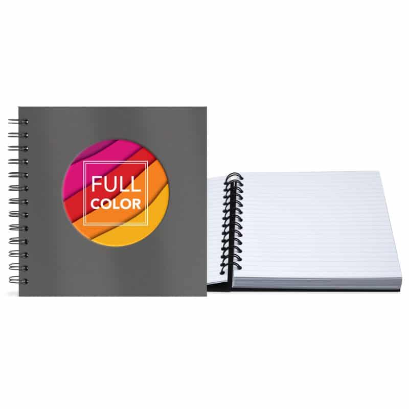 Custom 7" x 7" Window Spiral Journal - 2
