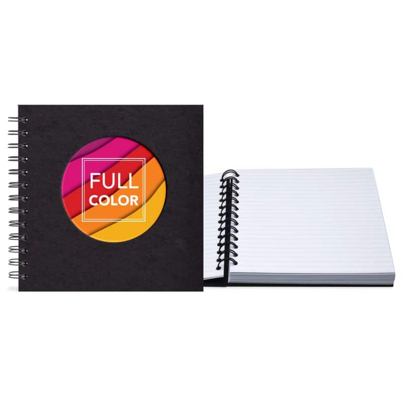 Custom 7" x 7" Window Spiral Journal - 7