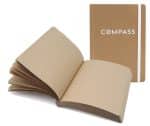Custom 7" x 9" Recycled Kraft Perfect Bound Journal - 1