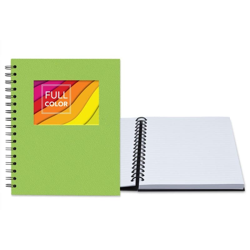 Custom 7" x 9" Senzabrite Window Spiral Journal - 4