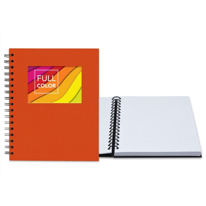 Custom 7" x 9" Senzabrite Window Spiral Journal - 5